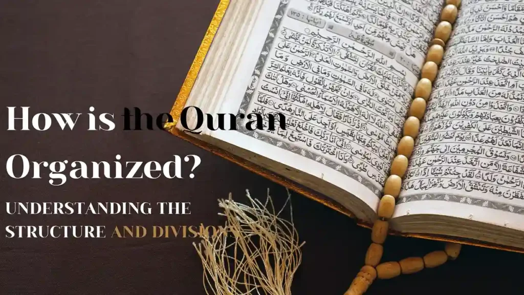 How is the Quran Organized Understanding the Structure and Divisions